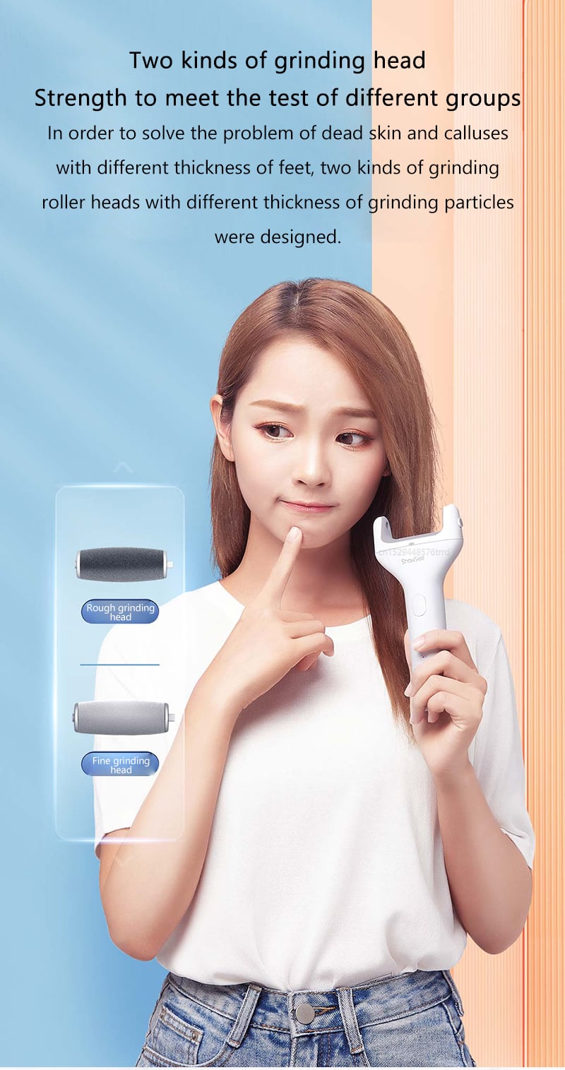 Picture of XIAOMI SHOWSEE B1-W ELECTRIC FOOT FILE VACUUM CALLUS REMOVER

(1 year replacement warranty) - White