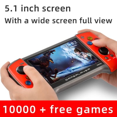 Picture of X19 Plus 5.1 Inch Portable Retro Video Game Console Handheld Game Player Consolas De Videojuegos - Multicolor