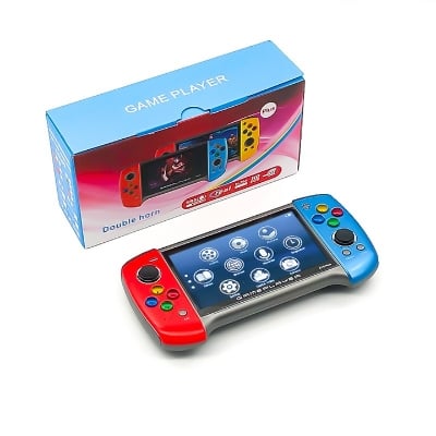 Picture of X19 Plus 5.1 Inch Portable Retro Video Game Console Handheld Game Player Consolas De Videojuegos - Multicolor