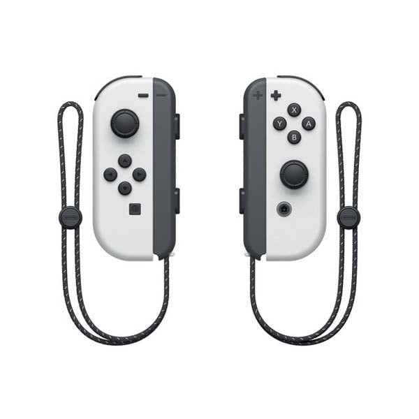 Picture of Nintendo Switch (OLED model) w/ White Joy-Con - White