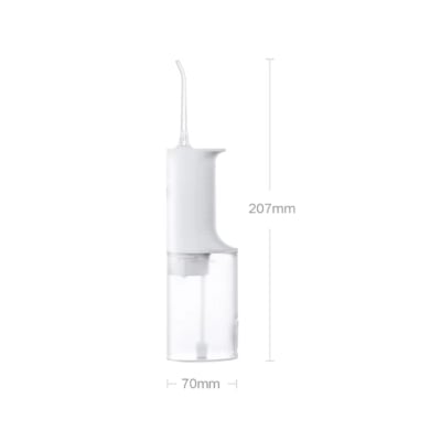 Picture of Xiaomi Mijia Portable Oral Irrigator Dental Teeth Whitening Flosser bucal tooth Cleaner waterpulse Water Thread For Teeth (MEO701) - White