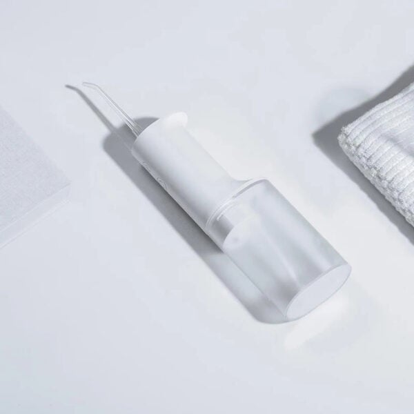 Picture of Xiaomi Mijia Portable Oral Irrigator Dental Teeth Whitening Flosser bucal tooth Cleaner waterpulse Water Thread For Teeth (MEO701) - White