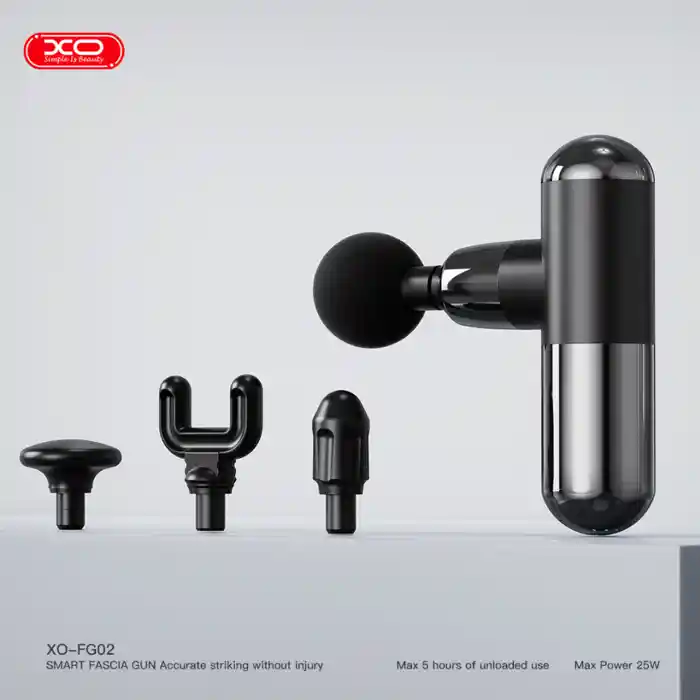 Picture of XO FG02 Massager Rechargeable Muscle Gun 900mAh - Black