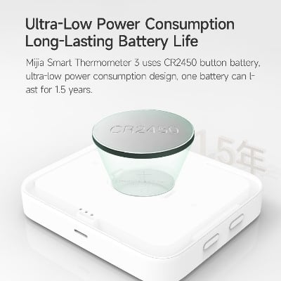 Picture of Xiaomi Mijia Smart Temperature Humidity Meter 3 - White