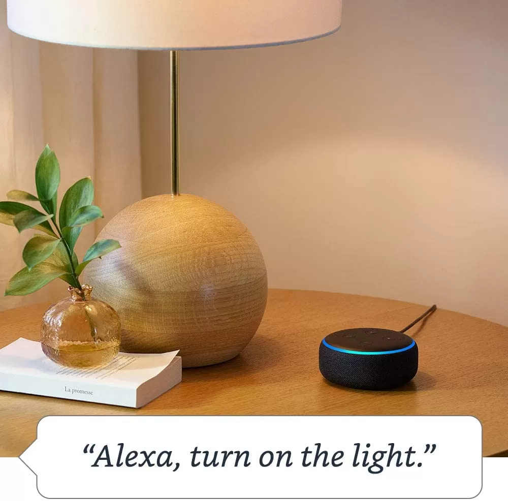 Picture of Smart Electronics
Amazon Echo Dot (3rd Gen) Smart speakerAmazon Echo Dot (3rd Gen) Smart speaker
Amazon
Amazon Echo Dot (3rd Gen) Smart speaker - Black