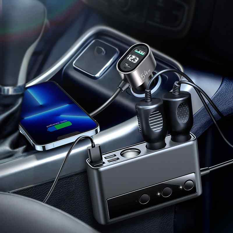Picture of Joyroom JR-CL06 154W Multi-Port Car Charger - Black