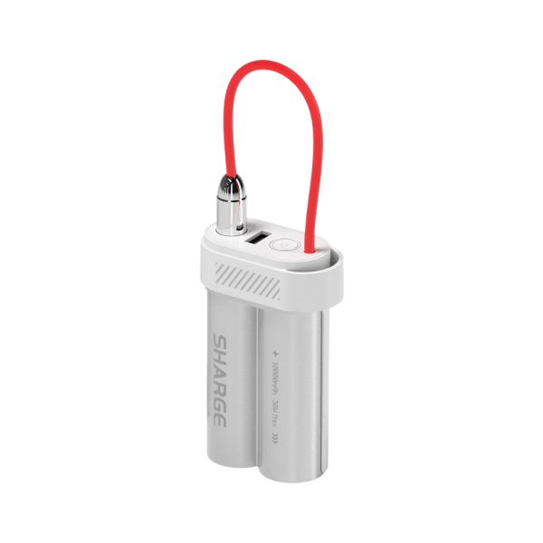 Picture of Sharge Pouch Mini 10000mAh Power Bank - White
