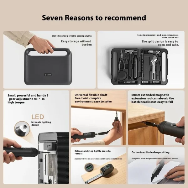 Picture of Xiaomi Mijia Toolbox (MJGJX001QW - Black