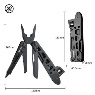 Picture of NexTool Vanguard Multi-functional Wrench (NE20131 - Black