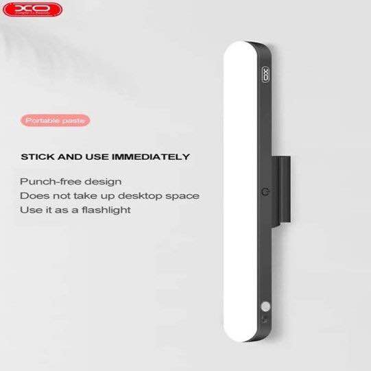 Picture of XO 3M Adhesive Rechargeable LED Light with 1200mA(18650) Battery (XO-YH08B) - Black