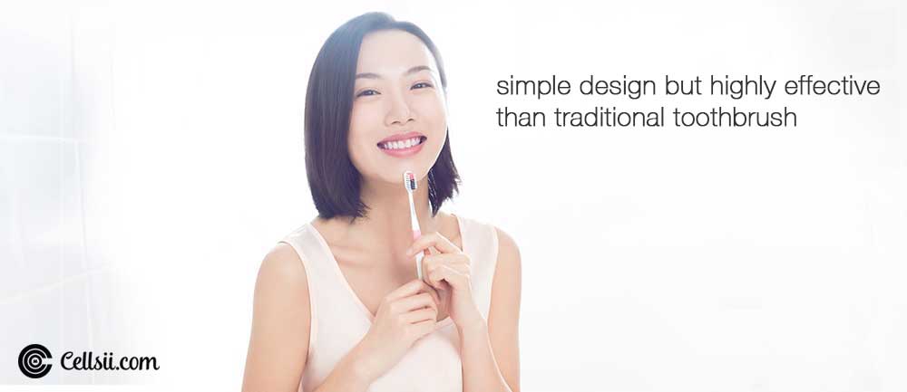 Picture of Xiaomi Mi Deep Clean Bass Method Toothbrush 4Pcs - Blue