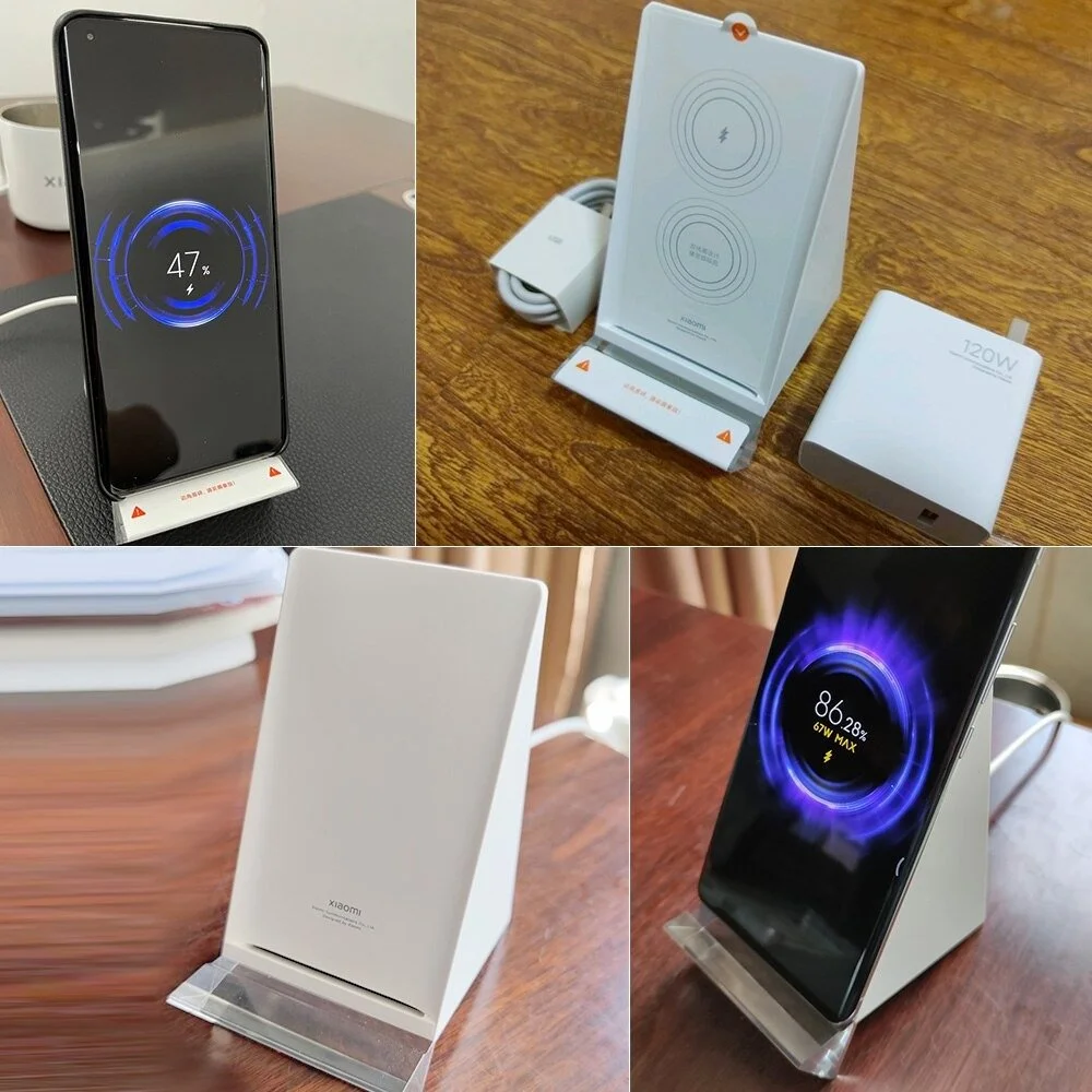 Picture of Xiaomi MDY-13-ED 80W Wireless Charging Stand Set - White