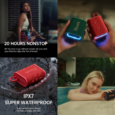 Picture of Sanag M13S Pro Bluetooth Waterproof Wireless Speaker - Black