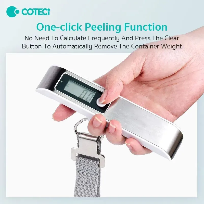 Picture of СОТЕСі TR-010 Portable Digital Luggage Scale 50 KG - Black