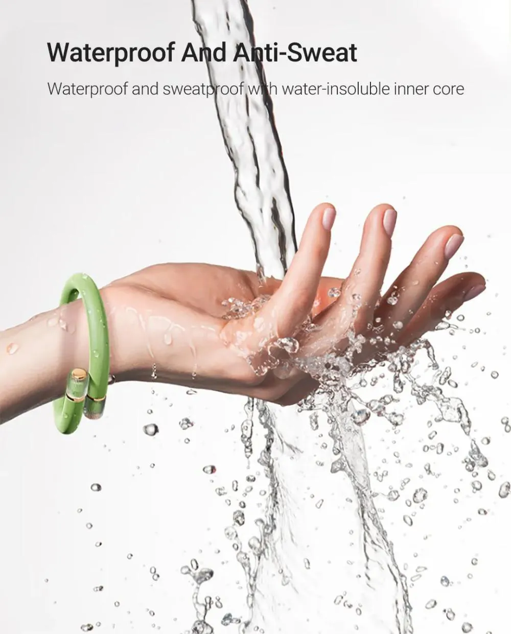 Picture of Qualitell Q1 Anti Mosquito Bracelet - Green