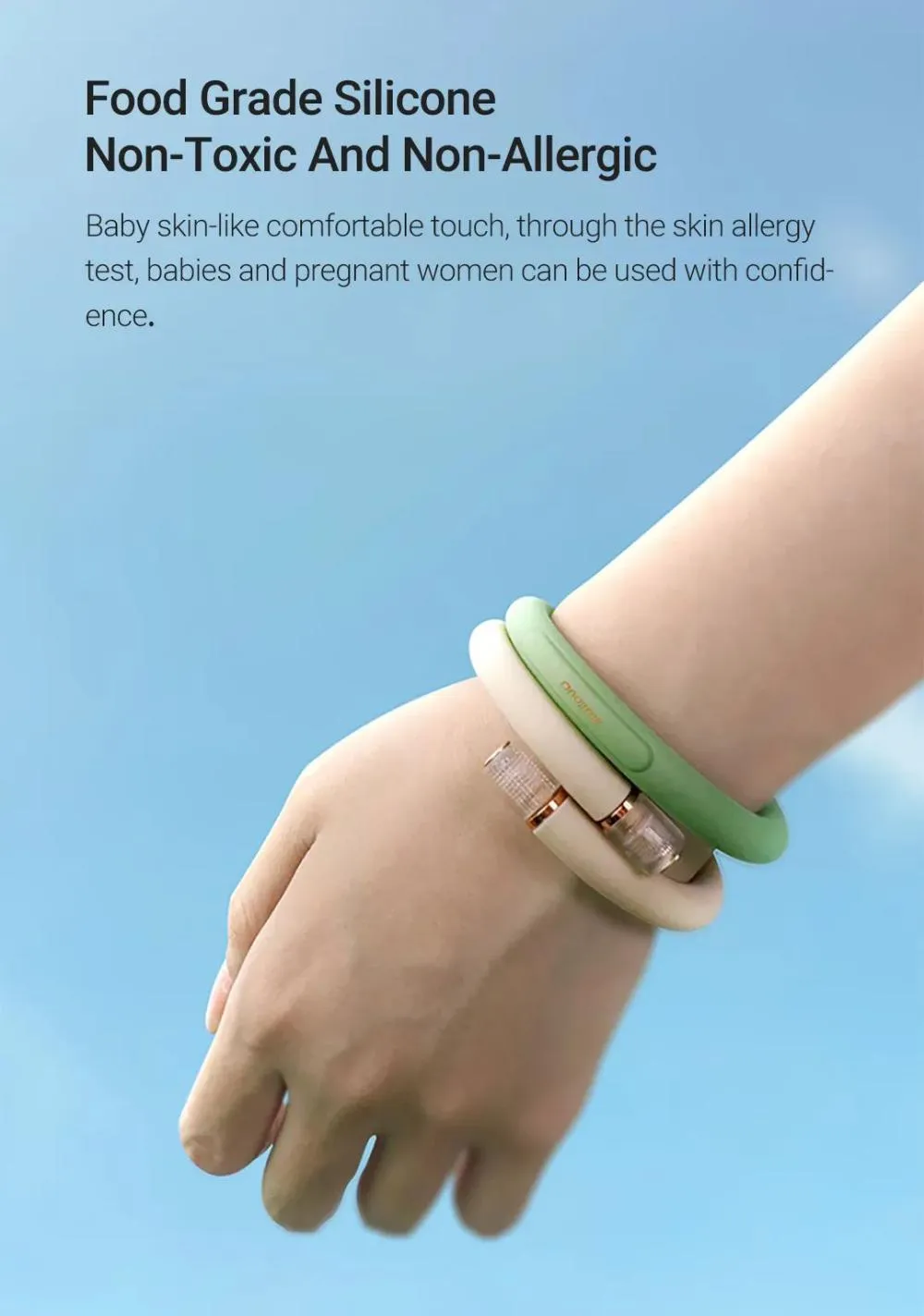Picture of Qualitell Q1 Anti Mosquito Bracelet - Green