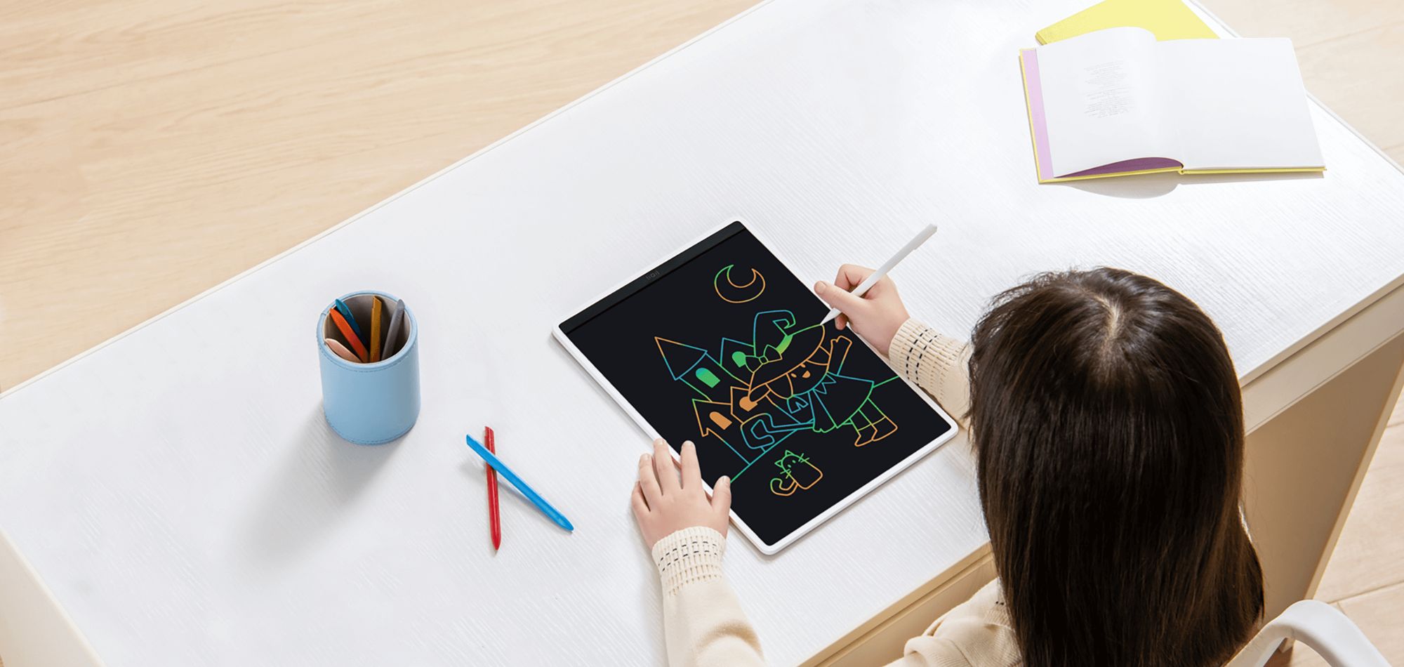 Picture of Xiaomi LCD Writing Tablet 13.5″ Color Edition MJXHB02WC - Black