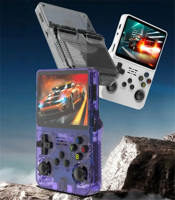 Picture of R36S Retro Handheld Game - Black