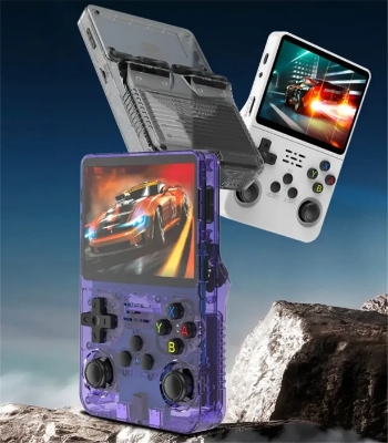 Picture of R36S Retro Handheld Game - Black
