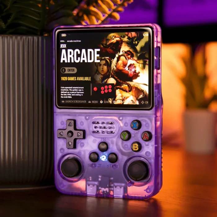 Picture of R36S Retro Handheld Game - Black
