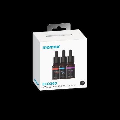 Picture of Momax Eco360 Eco360 Solar Power Aroma Refill (CR2LX) - Black