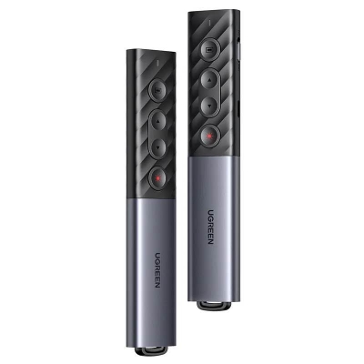 Picture of UGREEN Red Laser Wireless Rechargable Presenter - Black