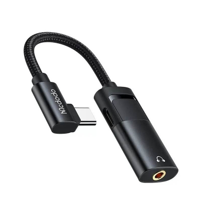 Picture of Mcdodo CA-188 60W Type-C to Type-C with DC3.5MM Audio Adapter