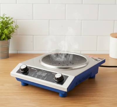 Picture of Miyako Multi Pan 2200 Watt Heavy Duty Infrared Cooker ( ATC- 22S2 /22S7 ) Smokeless and Energy Saving, Durable Glass Plate, Double Fan for Quick Cooling.