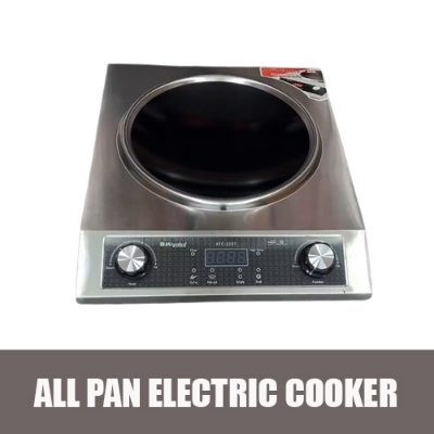 Picture of Miyako Multi Pan 2200 Watt Heavy Duty Infrared Cooker ( ATC- 22S2 /22S7 ) Smokeless and Energy Saving, Durable Glass Plate, Double Fan for Quick Cooling.