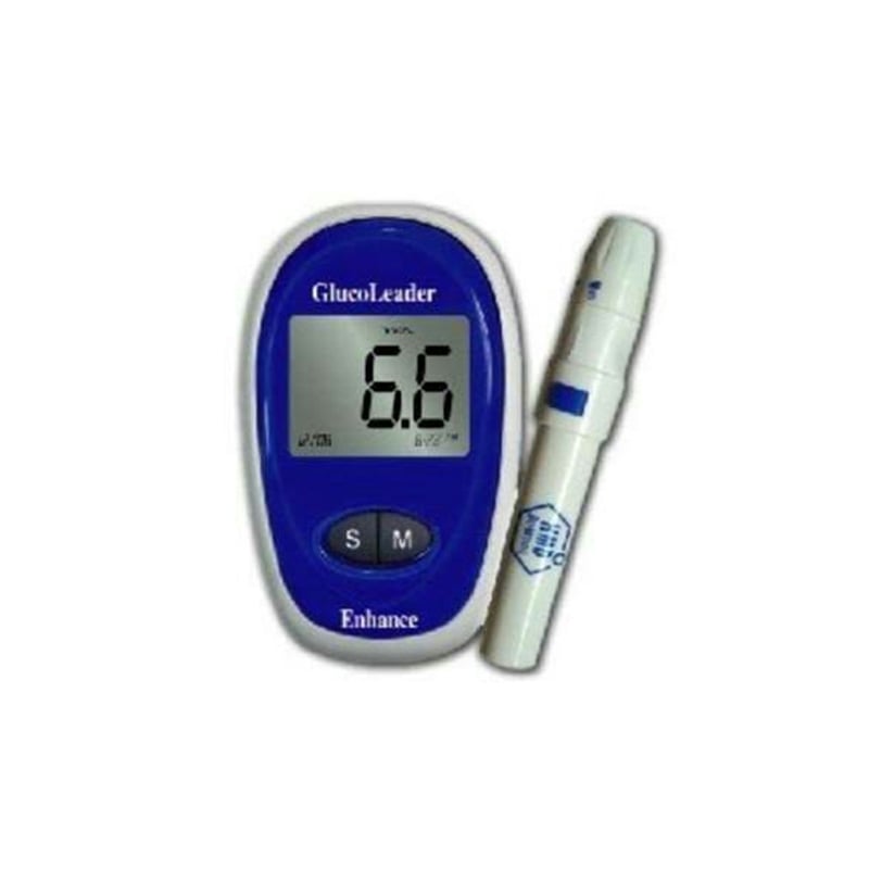 Picture of Gluco leader Enhance Blood Glucose Meter – Blue