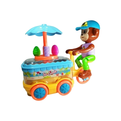 Picture of Monkey Ice Cream Cart Toy.
