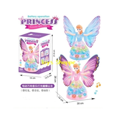 Picture of Dancing Rotate Princess LED Projection Fairy Music Toy