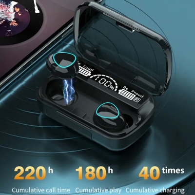 Picture of M10 TWS Earphone 9D Stereo LED Digital Display Touch