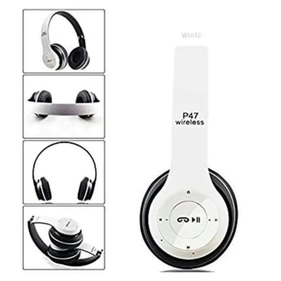 Picture of P47 Wireless Bluetooth Headphone Stereo Earphone with SD Card Slot