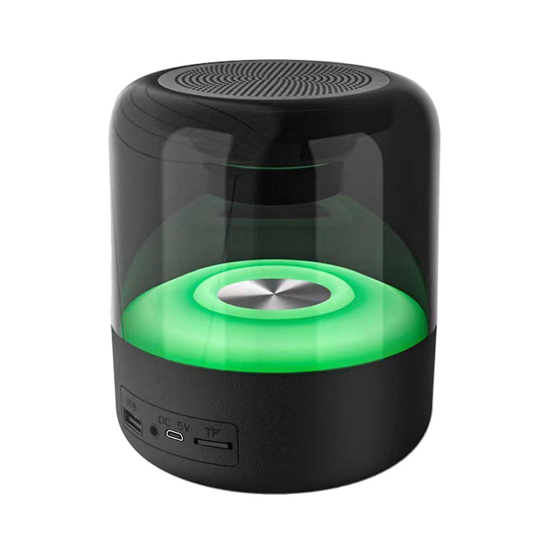 Picture of RGB Bluetooth Speakers Z5 Bluetooth Speaker Crystal Glass with Led Light Hd Sound Stereo Music Player