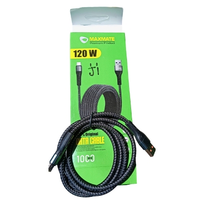 Picture of Type C to Type C Fast Charging USB Cable-Black - Advanced Premium Quality - Signifying Very Well optimization - Easy to Maintain