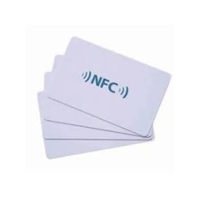 Picture of 1 Piece Blank NFC Card – NTAG215 PVC Writable Chip