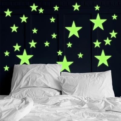 Picture of Twinkle Dream Glow Stars – Night Sky Wall Stickers
