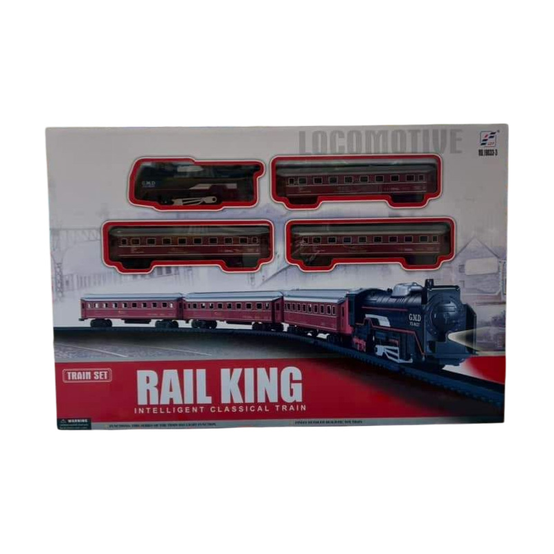 Picture of Rail King Intelligent Classical Express Train Track Set - Multi Color