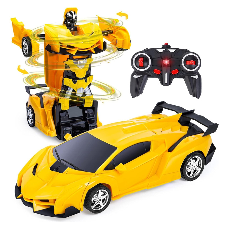Picture of Remote Control Car for Girls 3-5 6 7 8-12 Gifts, Pink/Purple RC Racing Car & Truck & Transformation Car Robot Toys for Kids Girls Boys