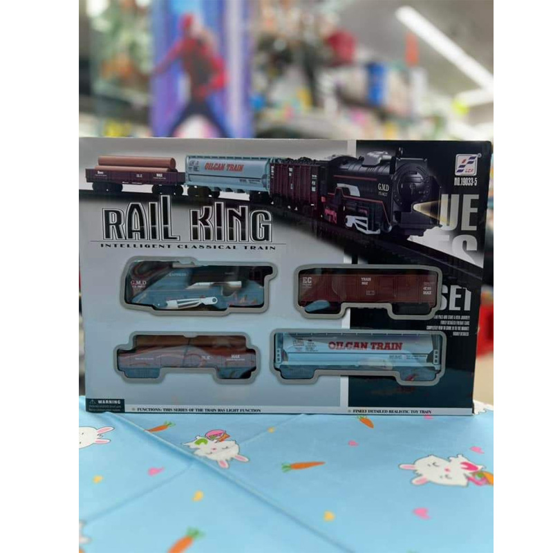 Picture of Rail King Intelligent Classical Express Train Track Set - Multi Color