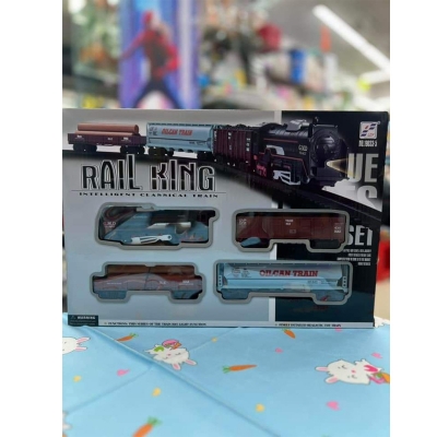 Picture of Rail King Intelligent Classical Express Train Track Set - Multi Color