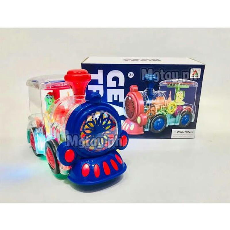 Picture of Transparent Gear Train Toy With 3d.