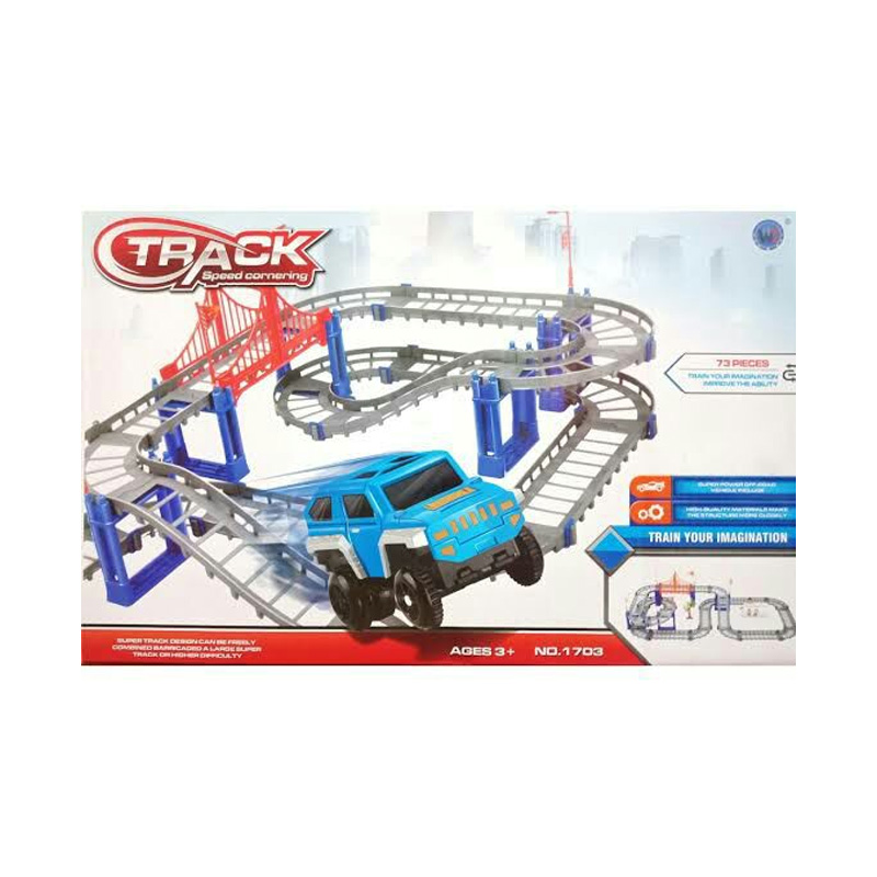 Picture of Speed Cornering DIY Racing Car Model.
