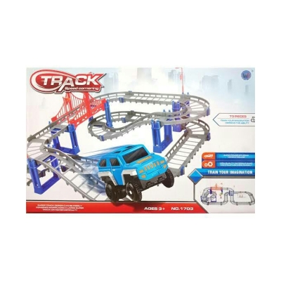 Picture of Speed Cornering DIY Racing Car Model.