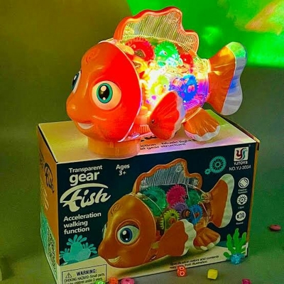 Picture of Gear Fish Toy-Transparent Body