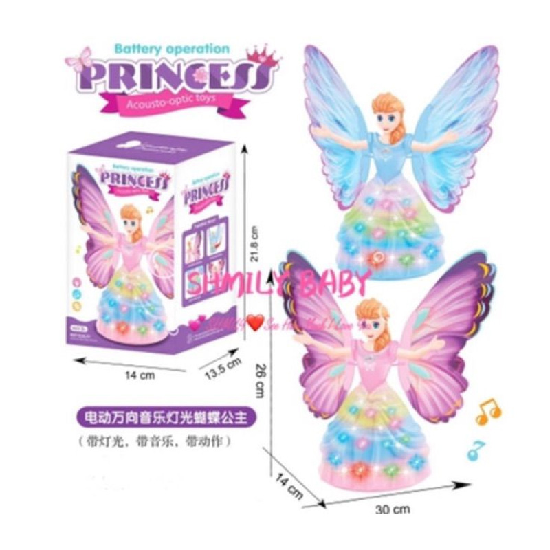 Picture of Dancing Rotate Princess LED Projection Fairy Music Toy