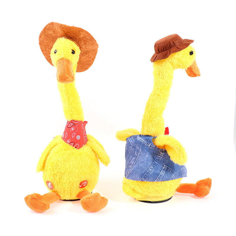Picture of Dancing Duck Electronic Plush Toys Repeat Talking Sing Record Voice usb char