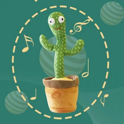 Picture of Cactus Plush Funney Electronic shoking cactus singing dancings