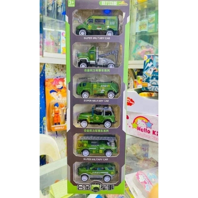 Picture of Die Cast Car Set For Kids Vehicle Gift Pack 5-Piece - Car Toy